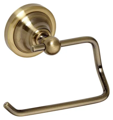 Immagine prodotto di Portarotolo di carta igienica Bemeta Retro senza coperchio, bronzo