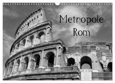 Immagine prodotto di Roma metropoli (calendario da parete 2027, formato DIN A3 orizzontale), calendario mensile CALVENDO
