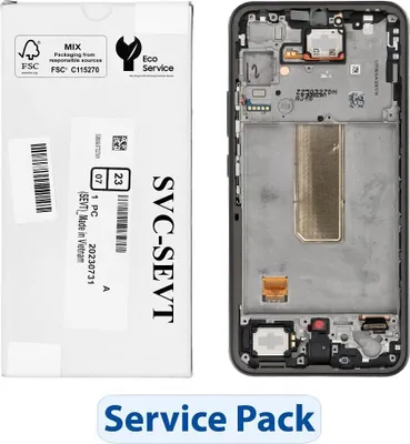 Produktbild von ServicePack LCD Display passend für SAMSUNG A34 5G A346B GH82-31201A