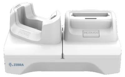 Zdjęcie produktu dla Zebra CRD-HC2L5L-2S1D1B, Kołyska do ładowania, Zebra, HC20/HC50, Biały, 1 szt.