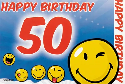 Produktbild von 50.Geburtstag -  PopUp-Card - Klappkarte mit 3D-Innenleben