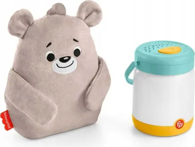 Zdjęcie produktu dla Fisher-Price GRR00, Niedźwiedź zabawka, Interaktywny, Brzmienie, AA, Baterie w zestawie
