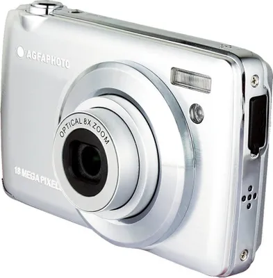 Obrázek produktu pro AgfaPhoto Compact DC8200, 18 MP, 4896 x 3672 px, CMOS, 8x, Full HD, Stříbrná