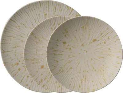 Produktbild von Arthur Krupp 67356-A2, Essteller, Rund, Steingut, Gold, 300 mm, 300 mm