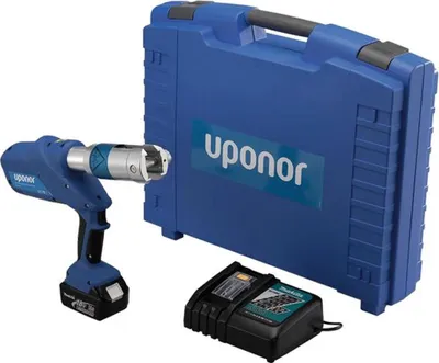 Image de UPONOR S-Press, machine à batterie, sans mâchoires de sertissage, 1 pièce.