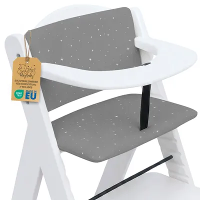 Produktbild von Hochstuhl Sitzkissen Sitzverkleinerer 2-teilig Baby Sitzauflage Galaxie