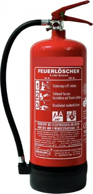Produktbild von 6L Feuerlöscher Schaum Dauerdruck 34A= 10LE