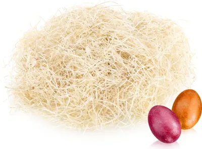 Produktbild von COM-FOUR® 80g Ostergras natur - für Osternester, Osterkörbe und Geschenkverpackungen - perfekt als Osterdekoration und Verpackungsmaterial