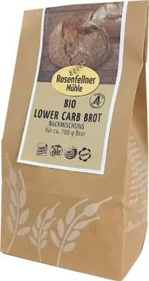 Produktbild von Lower Carb Brot Backmischung 240g - 6er Vorteilspack von Rosenfellner Mühle