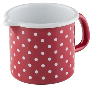 Produktbild von RIESS Schnabeltopf  9cm,0.5L PÜNKT.ROT
