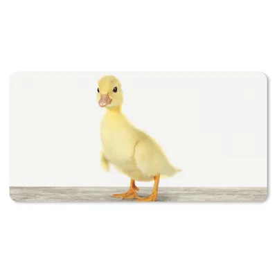 Produktbild von MuchoWow® Mauspad Mousepad Ente - Küken - Tiere - Süß - Mädchen - Jungen - Kinder 60x30 cm - Mousepads - Maus Mat - Pad - Mausunterlage - Nachhaltig