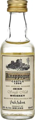 Image de Knappogue Castle VERY SPECIAL RESERVE Irish Whiskey 1994 40% Vol. 0,05l