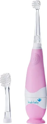 Zdjęcie produktu dla Brush-Baby BabySonic Szczoteczka soniczna dla dzieci w wieku 0-3 lat Pink