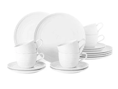 Produktbild von Seltmann Weiden Terra weiß Kaffeeservice 18-tlg.