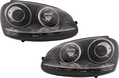 Produktbild von Scheinwerfer für VW Golf 5 V 03-07 Jetta 05-10 GTI R32 Xenon Look Chrom.