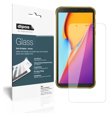 Zdjęcie produktu dla 2x Folia ochronna dla Blackview BV6300 Pro - Antywstrząsowa folia 9H z plastikowego szkła dipos Glass