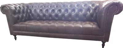 Zdjęcie produktu dla Sofa 4-osobowa chesterfield luksusowa 245cm skórzana sofa kanapa meble