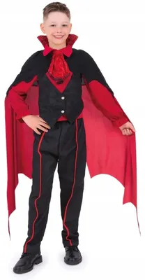 Image de Costume Drakula PartyPal Enfant Taille 110-120 Vampire