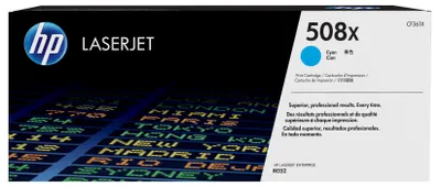 Immagine prodotto di HP Cartuccia Toner Ciano Originale ad Alta Capacita' LaserJet 508X