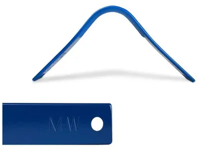 Imagen del producto de Wintec, pieza de sujeción para cabezada, sistema Easy Change, color azul (tamaño medio, ancho)