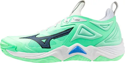 Zdjęcie produktu dla Mizuno Wave Momentum 3 - neo mint/black/frontier blue, Rozmiar:15