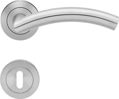 Produktbild von Karcher Design Drückergarnitur Korsika ER 30 | Edelstahl matt | BB-Ausführung