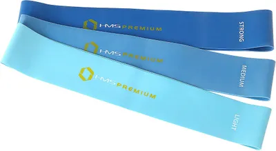 Produktbild von HMS GU04 MIX SET PRO II Fitnessbänder 3er Set Widerstandsbänder Minibands