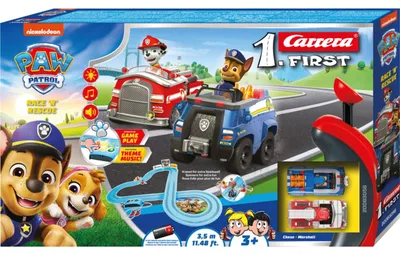 Obrázek produktu pro Závodní dráha Psi Patrol Carrera First Race 'N' Rescue pro děti
