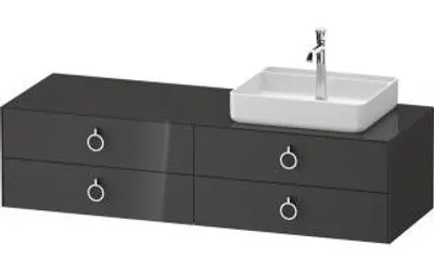 Produktbild von DURAVIT WT4995RH1H10010 Konsolen-WTU wh White Tulip 550x1600x