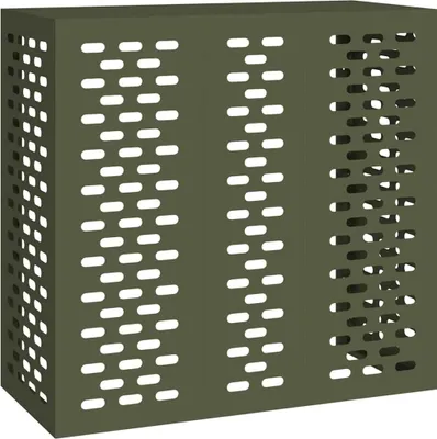 Obrázek produktu pro Ochrana klimatizace Olivově zelená 110 x 50 x 105 cm Ocel