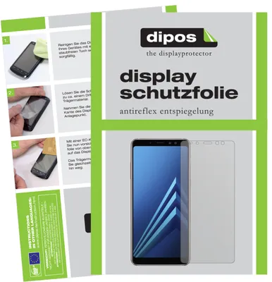 Produktbild von 2x Schutzfolie für Samsung Galaxy A8 (2018) matt Displayschutzfolie Display