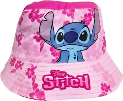 Produktbild von Disney Stitch Kinder Fischermütze Fischerhut Sommerhut – Pink / 52