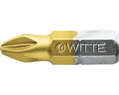 Produktbild von Bit Titan 2er Pack Witte 1/4 25 mm Pozidriv PZ 1"