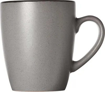 Produktbild von Cosy & Trendy Tassen mit Henkel - Speckle Grau - 350 ml - 6 Stück