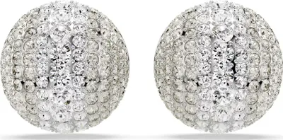 Produktbild von Swarovski Ohrclips Damen Sublima Weiß Rhodiniert 5699563