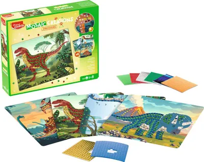Immagine prodotto di Set mosaico Maped Creativ DINOSAURI, 12 pezzi
