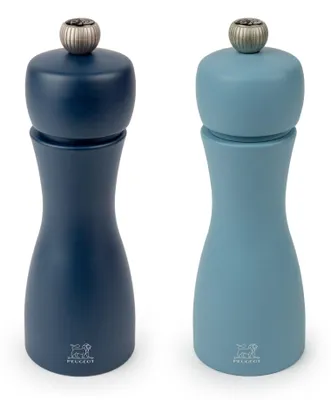 Zdjęcie produktu dla Zestaw młynków do pieprzu/soli Peugeot Tahiti 2 szt. 15 cm Air Night (42632-02)