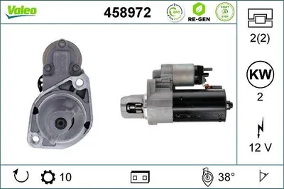 Produktbild von VALEO 458972 Starter Anlasser 2kW passend für MERCEDES-BENZ C-Klasse T-modell (S205) 12V