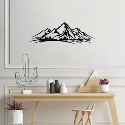 Produktbild von Wallity, Cebekler- TNL3141, Schwarz, Sonstige Wohndekorationen, 70 x 23 cm, 100% Metall (Dicke: 1