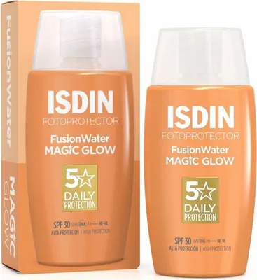 Immagine prodotto di Isdin Fotoprotettore Acqua Magica Bagliore Spf30 50 ml