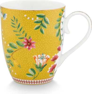 Produktbild von PIP STUDIO La Majorelle Henkelbecher gelb 0,35 l