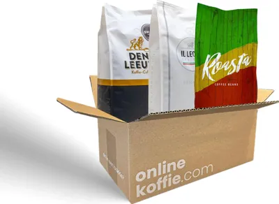 Produktbild von Kräftige Espresso-Kaffeeverkostung – Kaffeebohnen – 3 kg Kaffeebohnen - Frischer Kaffee – Roasta Coffee – Den Leeuw Koffie – Il Leone Espresso
