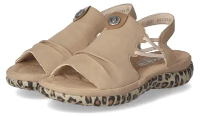 Produktbild von Rieker Damen Sandaletten Beige Synthetik Größe: 38
