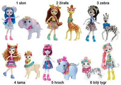 Obrázok produktu pre ENCHANTIMALS DOLL WITH BIG ANIMAL 5 hroch