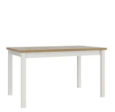 Obrázek produktu pro Rozkládací jídelní stůl 140x80 cm ELISEK 2 - dub sonoma / bílý