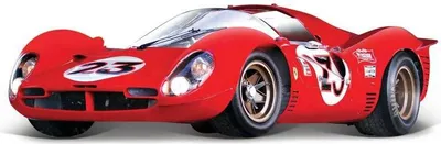 Obrázok produktu pre BBURAGO Ferrari 330 P4 Daytona, Model superšportového automobilu, predmontovaný, 1:24, Ferrari 330 P4 Daytona, Akékoľvek pohlavie, Kov, Plast