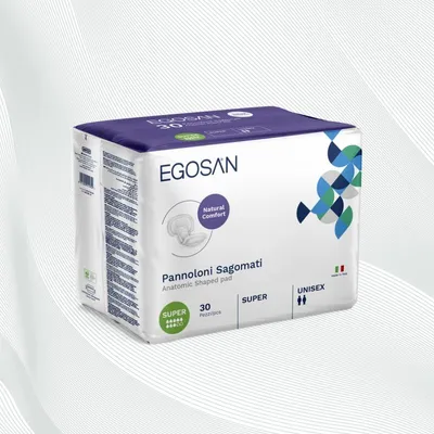 Image de Egosan Anatomic Pad Super - 6 paquets de 30 protections