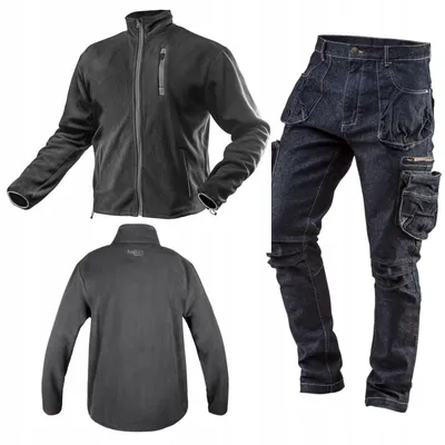 Produktbild von NEO TOOLS Herren Arbeitshose Denim oder Set, lang, 8 Pockets, Gr.XS-3XL | Gr. XXL