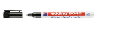Zdjęcie produktu dla Edding 8040, 1 szt., Czarny, Okrągła końcówka, 1 mm, 145 mm, 15 mm