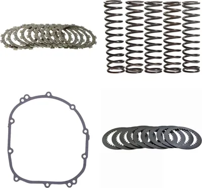 Image de Embrayage complet (disques, ressorts, joints et plaquettes) pour Kawasaki ZX-9R 900 E Ninja, années 2000-2001, de la marque Pamoto - Neuf